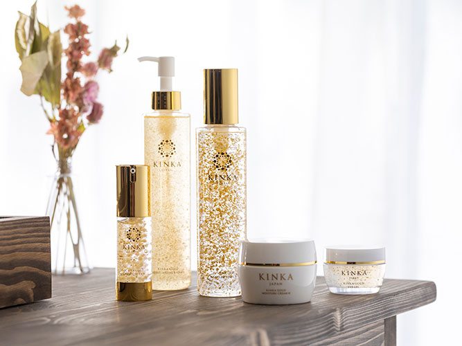 KINKA開発ストーリー　金箔化粧品ブランドの誕生と進化