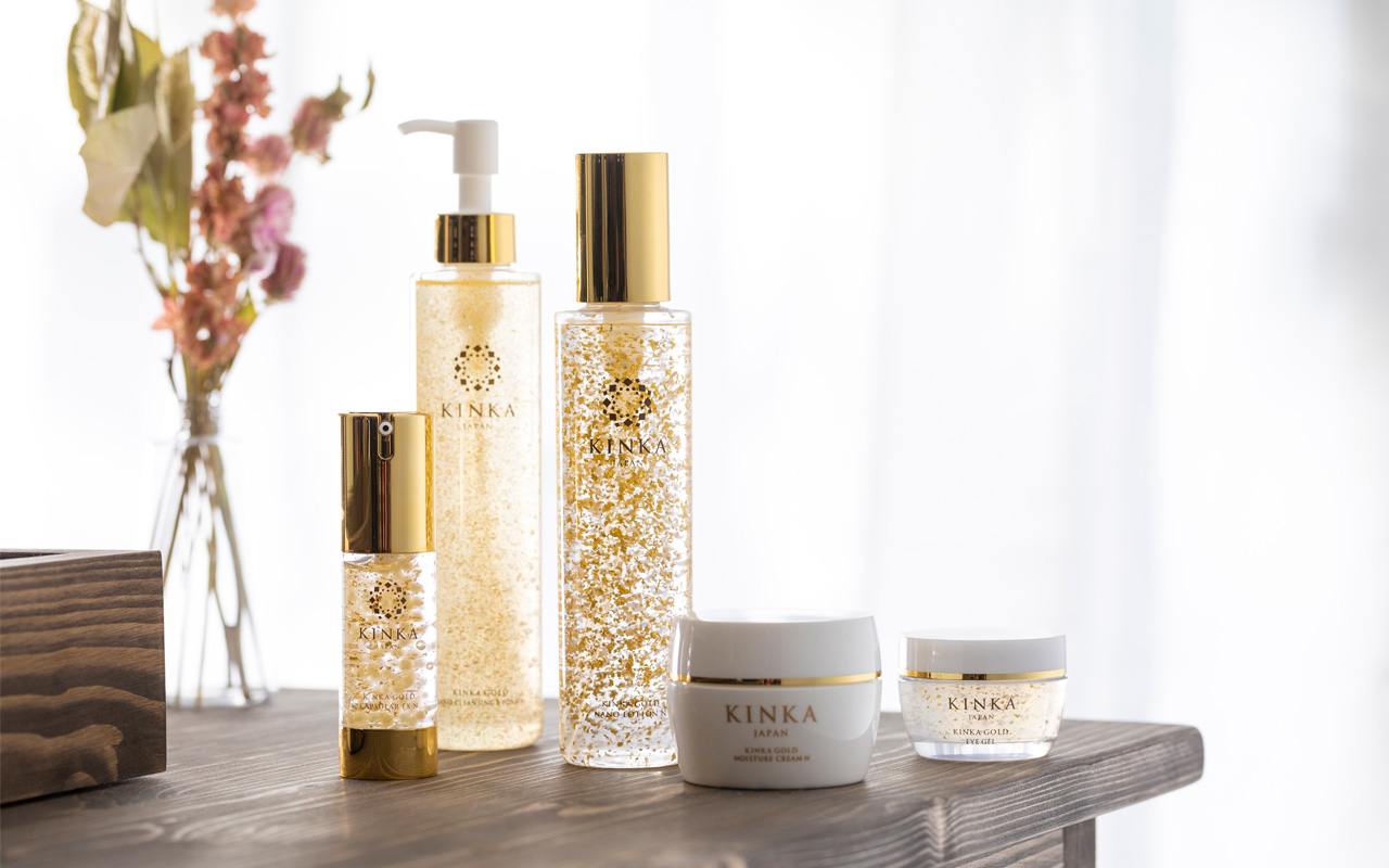 金箔化粧品イメージ