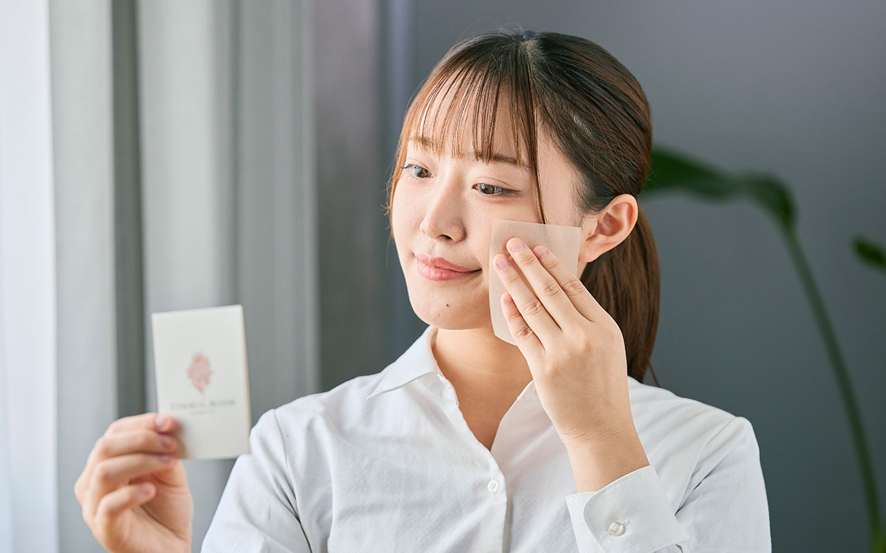 あぶらとり紙イメージ