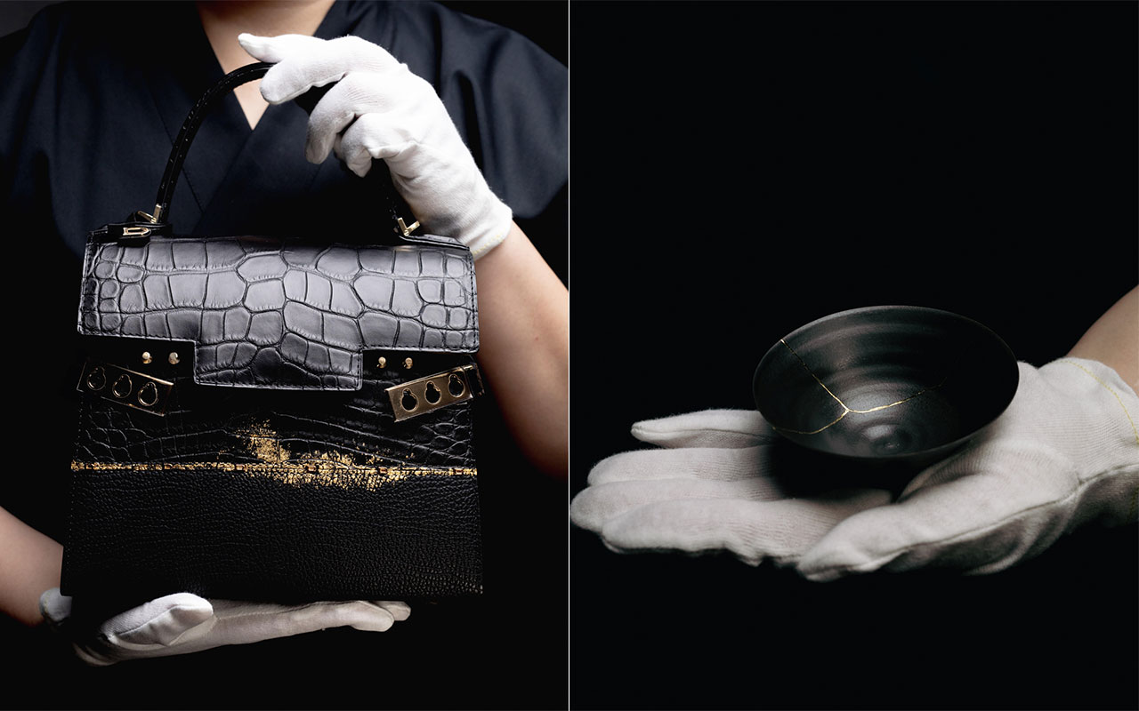 ベルギー王室御用達「デルヴォー」が「金箔」の繊細さに着想。箔一が協力した特別コレクション「Craft Beyond Borders」