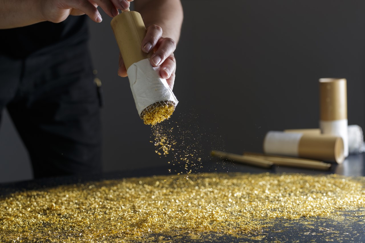 市松 木製スクエアプレート